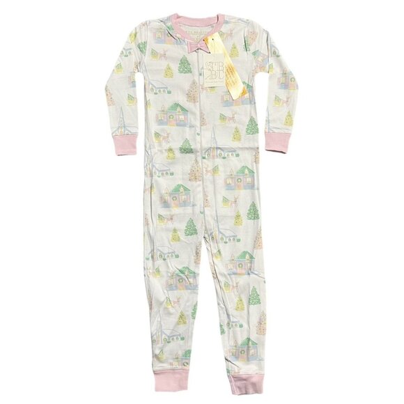 NEW Beaufort Bonnet Company TBBC 4T Sleigh Bells & Pastels Christmas Pajamas - Picture 4 of 5